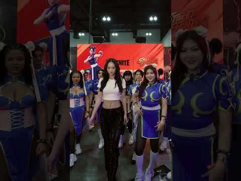 Chun-Li and her Chun-Li army!